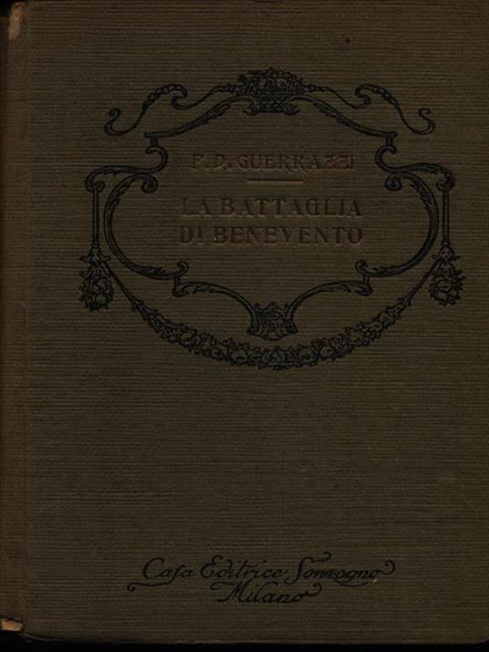 La battaglia di Benevento - Francesco D. Guerrazzi - copertina