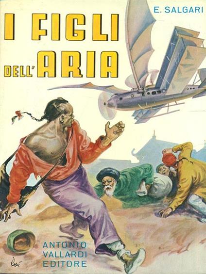 I figli dell'aria - Emilio Salgari - copertina