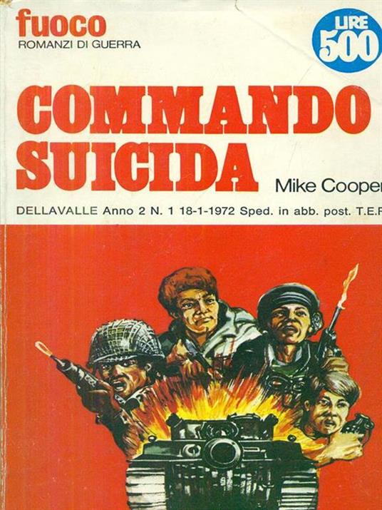 Commando suicida - Mike Cooper - copertina