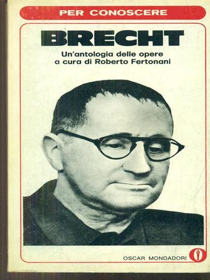 Per conoscere Brecht - Roberto Fertonani - copertina