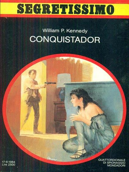 Conquistador  - William Kennedy - copertina