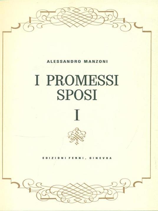 I Promessi sposi. Per la Scuola media - Alessandro Manzoni - copertina