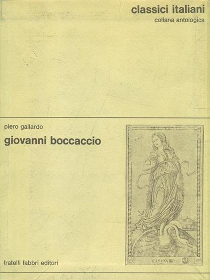 Giovanni Boccaccio - Piero Gallardo - copertina