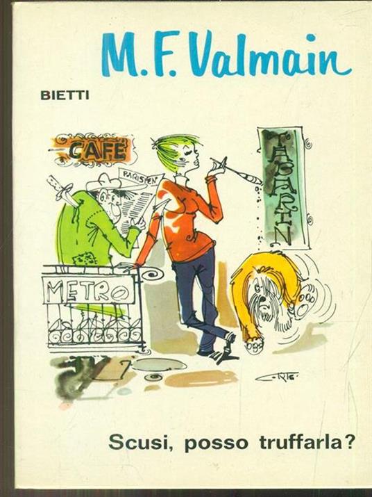 Scusi posso truffarla? - Frédéric M. Valmain - copertina