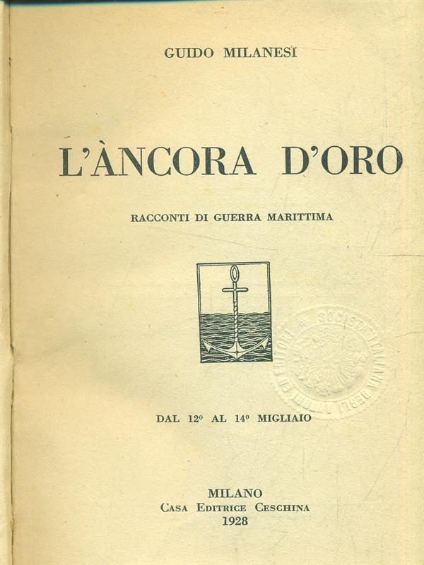 L' ancora d'oro