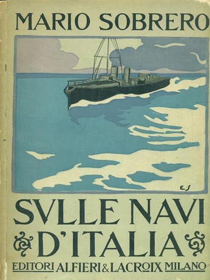 Sulle navi d'Italia - Mario Sobrero - copertina