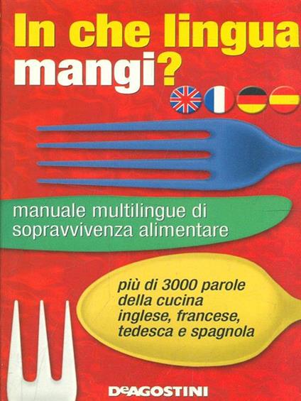 In che lingua mangi? - copertina
