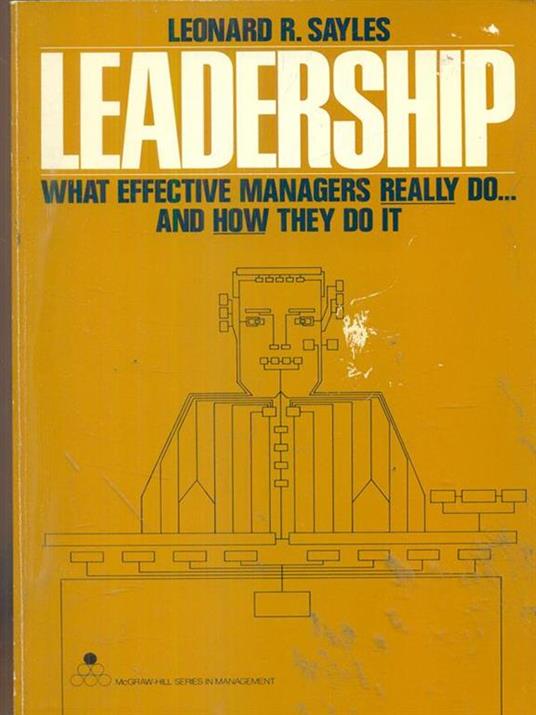 Leadership - Leonard R. Sayles - copertina