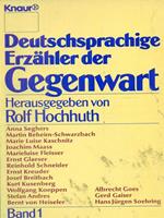 Deutschsprachige erzahler der gegenwart band 1