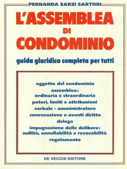 L' assemblea di condominio - copertina