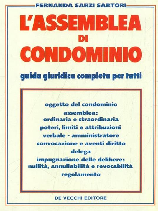 L' assemblea di condominio - copertina