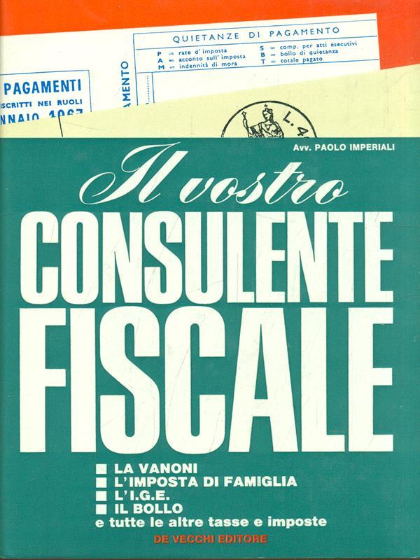 Il vostro consulente fiscale