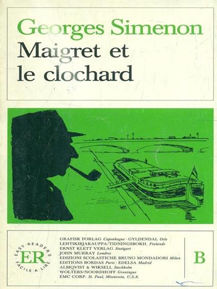 Maigret et le clochard - Georges Simenon - copertina