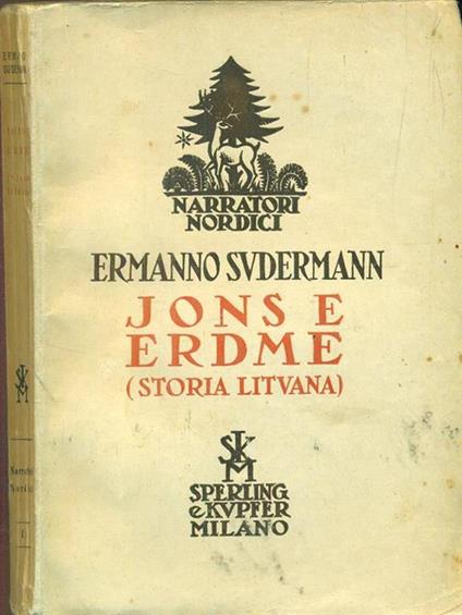 Jonse Erdme - copertina