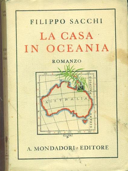 La casa in oceania - Filippo Sacchi - copertina