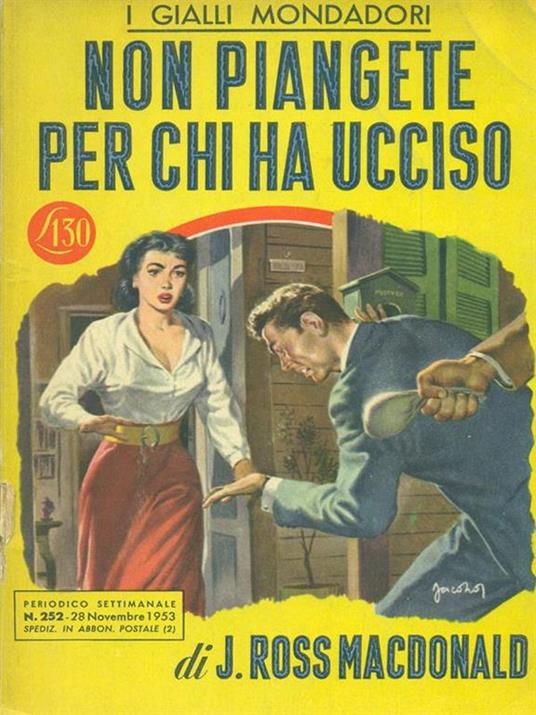 Non piangete per chi ha ucciso - copertina