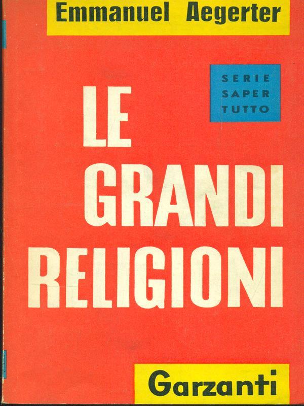 Le grandi religioni