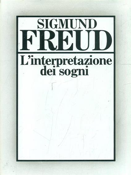 L' interpretazione dei sogni - Sigmund Freud - copertina