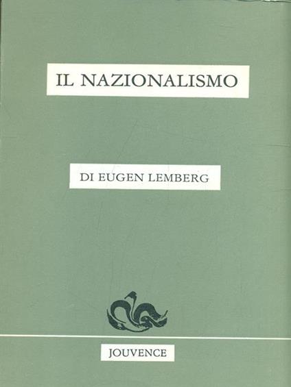 Il Nazionalismo - copertina