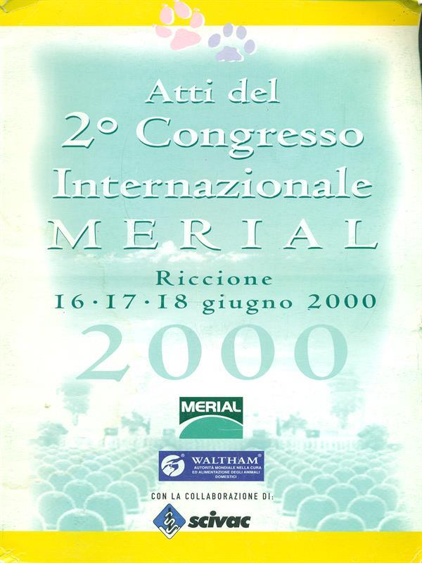 Atti del 2 congresso internazionale Merial