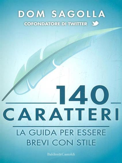 140 caratteri - copertina