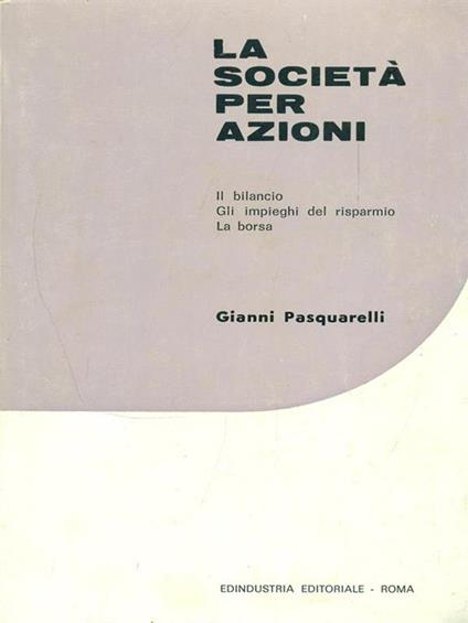 La società per azioni - copertina