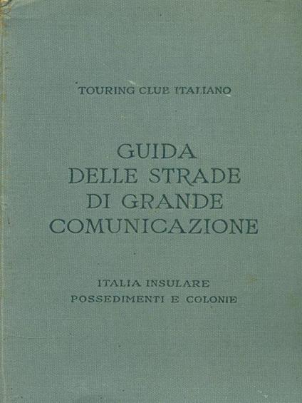 Guida delle strade di grande comunicazione - copertina