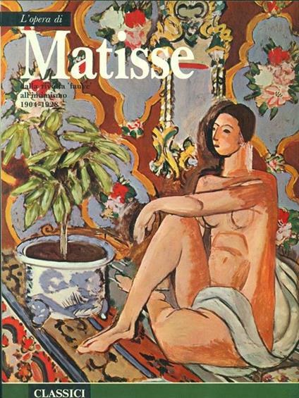 L' opera di Matisse - M. Luzi,M. Carrà - copertina
