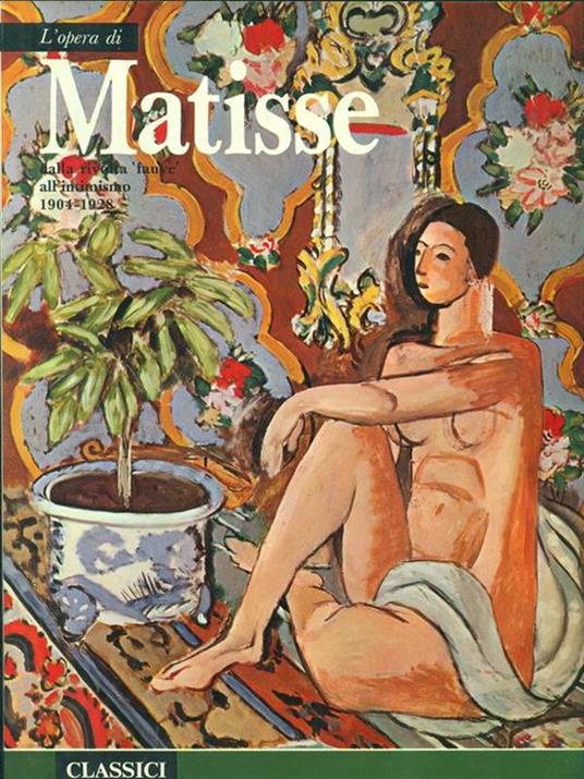 L' opera di Matisse - M. Luzi,M. Carrà - copertina