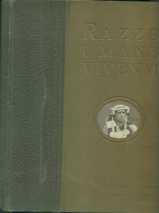 Razze umane viventi - copertina