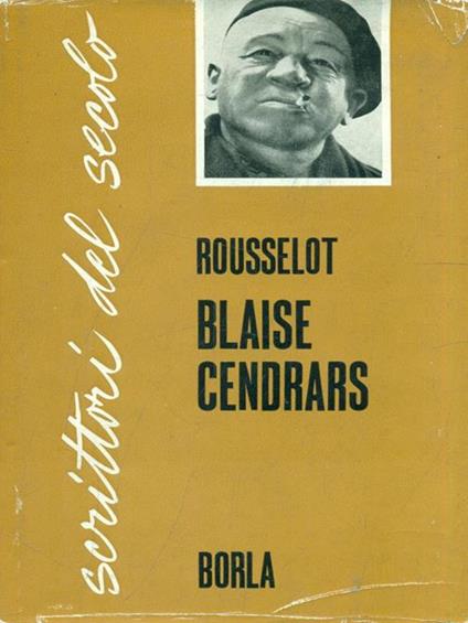 Blaise Cendras - Jean Rousselot - copertina