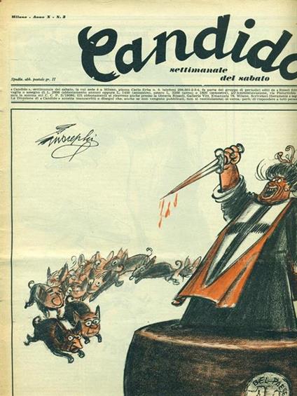 Candido n. 3. 17 gennaio 1954 - copertina