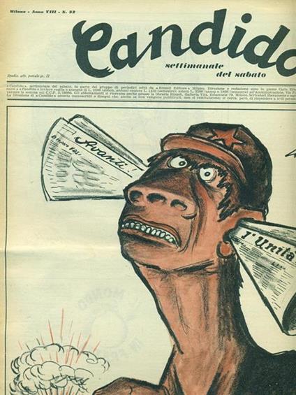 Candido n. 32. 10 agosto 1952 - copertina