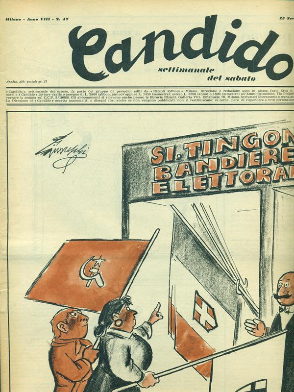 Candido n. 47. 23 novembre 1952