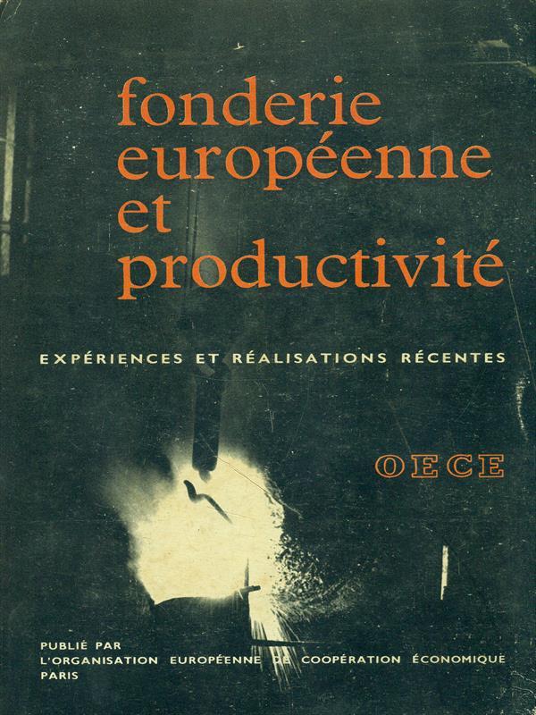 Fonderie europeenne et productivité