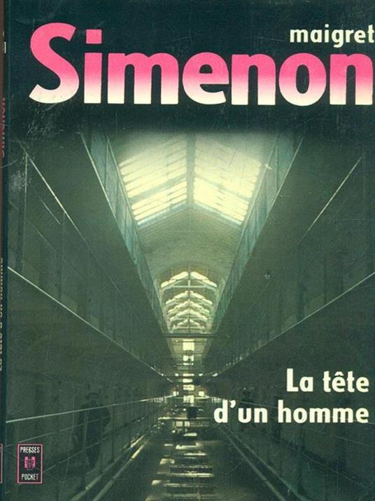 La tete d'un homme - Georges Simenon - copertina
