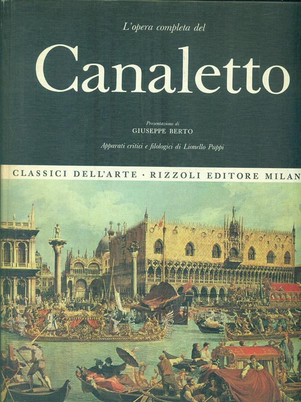 L' opera completa di Canaletto