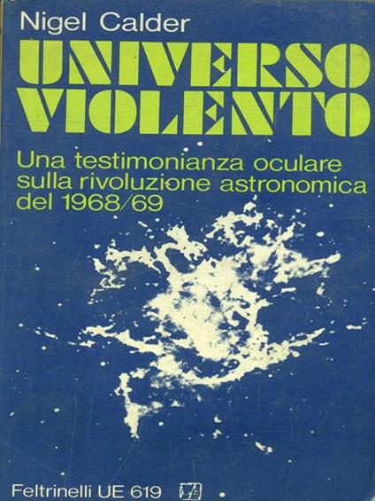 Universo violento - Nigel Calder - copertina