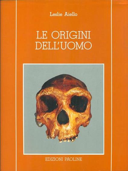 Le origini dell'uomo - Leslie Aiello - copertina