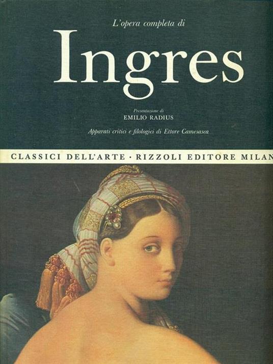 L' opera completa di Ingres - copertina