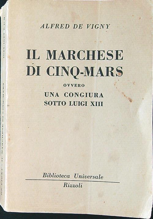 Il marchese di Cinq-mars