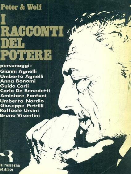 I racconti del potere - Peter & Wolf - copertina