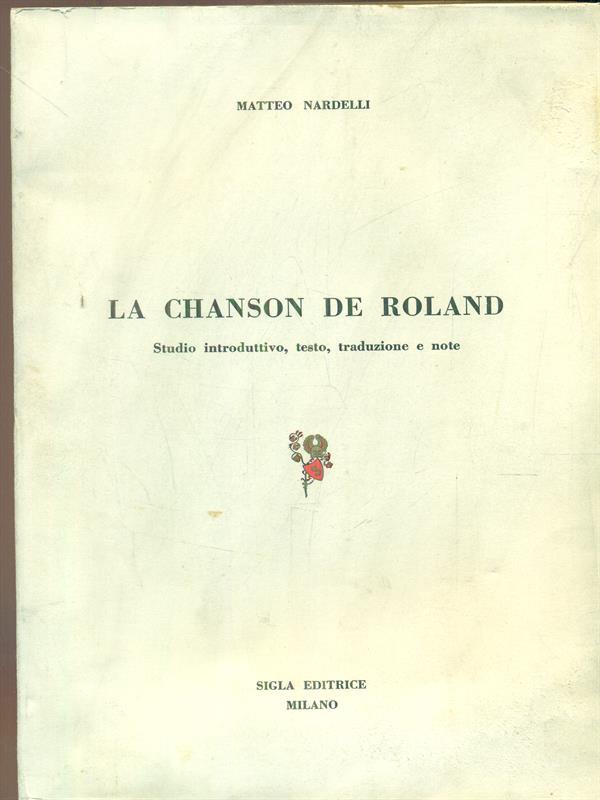 La chanson de roland