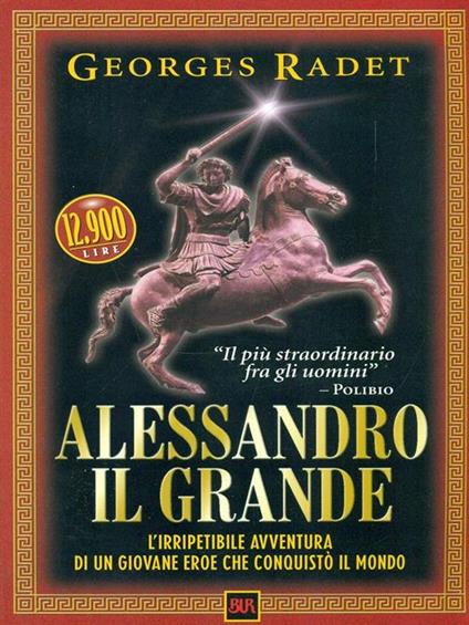Alessandro il grande - Georges Radet - copertina