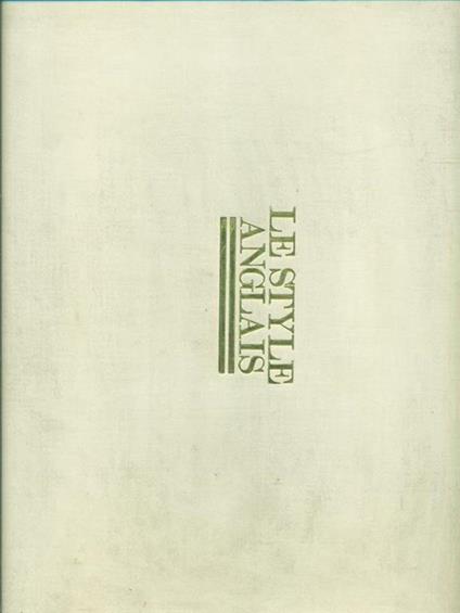 Le Style Anglais - copertina