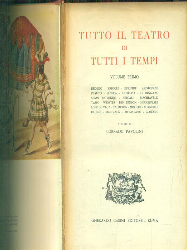 Tutto il Teatro di tutti i tempi. 3 vv