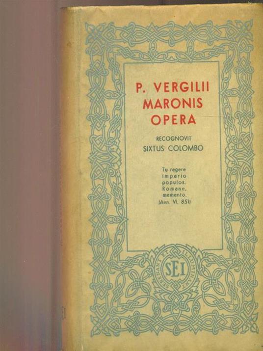Maronis Opera - Publio Virgilio Marone - copertina