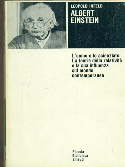 Albert Einstein - Leopold Infeld - copertina