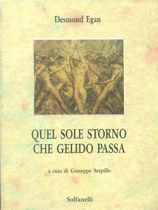 Quel sole storno che gelido passa - copertina