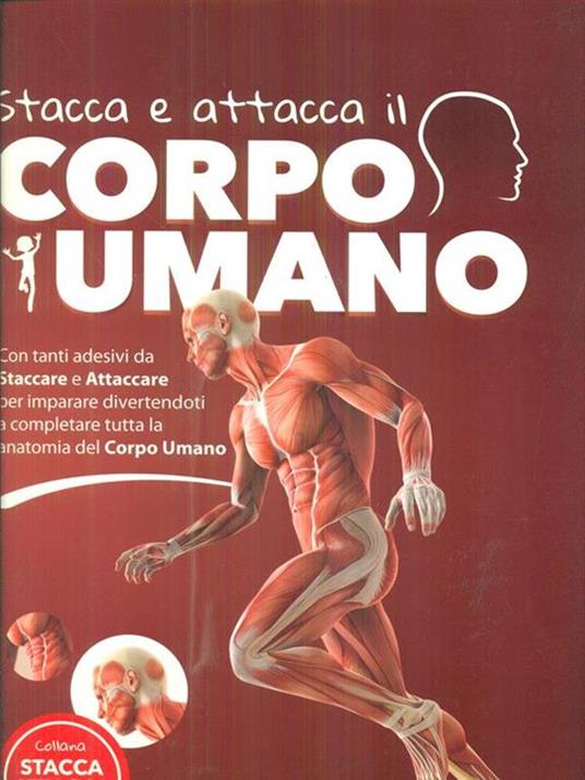 Stacca e attacca il corpo umano - copertina